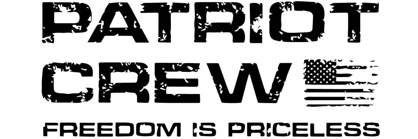 Patriot Crew Men's Fresh Crewneck American Made Graphic Tee, Patriotic, USA & Freedom Style Shirt