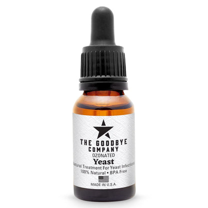The Goodbye Company Ozonated Yeast Essential Oil Serum - USDA Certified Organic Glass Bottle‚ Made in USA (30 mL)