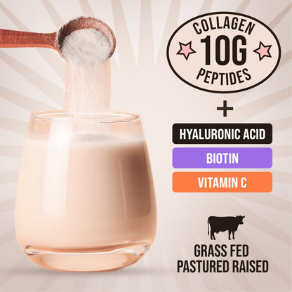 anocin Beauty Collagen Peptides, Unflavored Powder