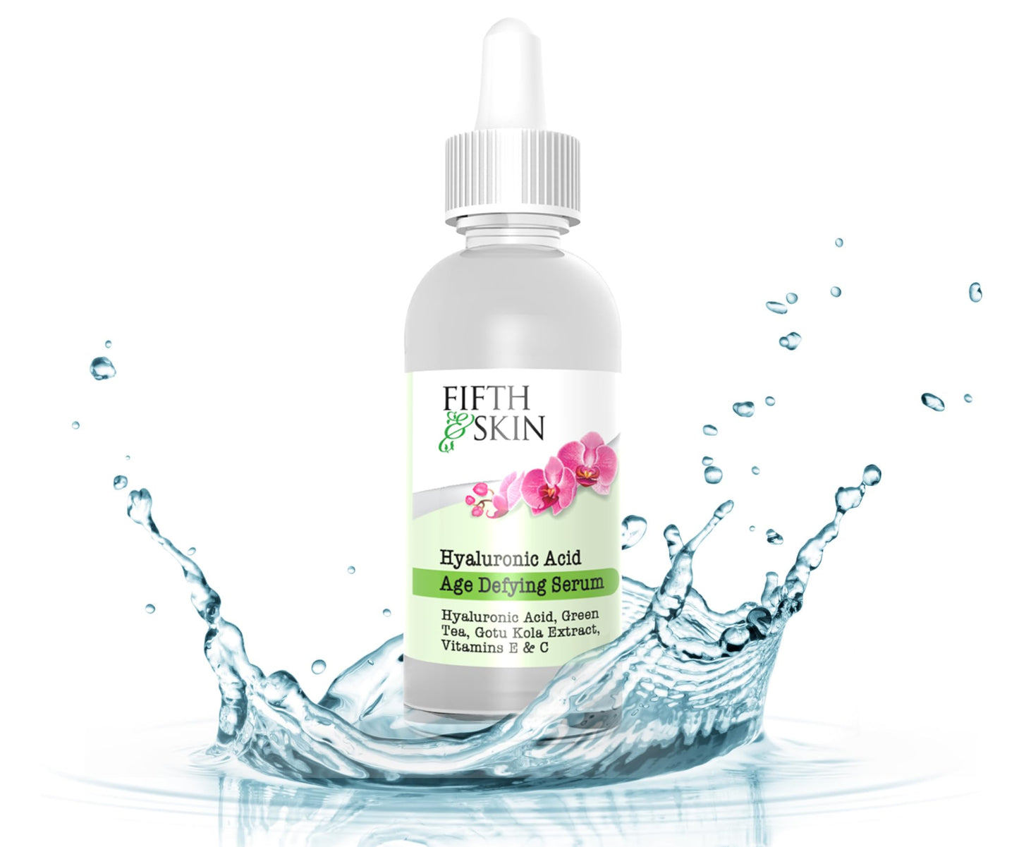 Age Defying Face Serum w/Hyaluronic Acid, Vit C & E | BIG 2 OZ. | Made in USA | Vegan | Cruelty Free | Wrinkles | Plump Fine Lines | Dry Skin