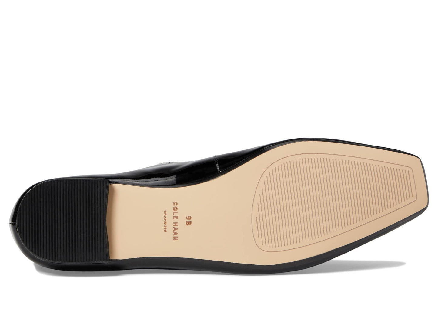 Cole Haan Women's Bridge Maryjn Ballet Flat, Black Patent, 9