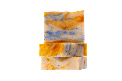 ILS Soap co. Fruit Farts (banana, grapefruit, kiwi, bubblegum, berries and vanilla)- All Natural Bar Soap for men and women - Plant Based and Handmade in USA for All Skin Types (3 Pack)