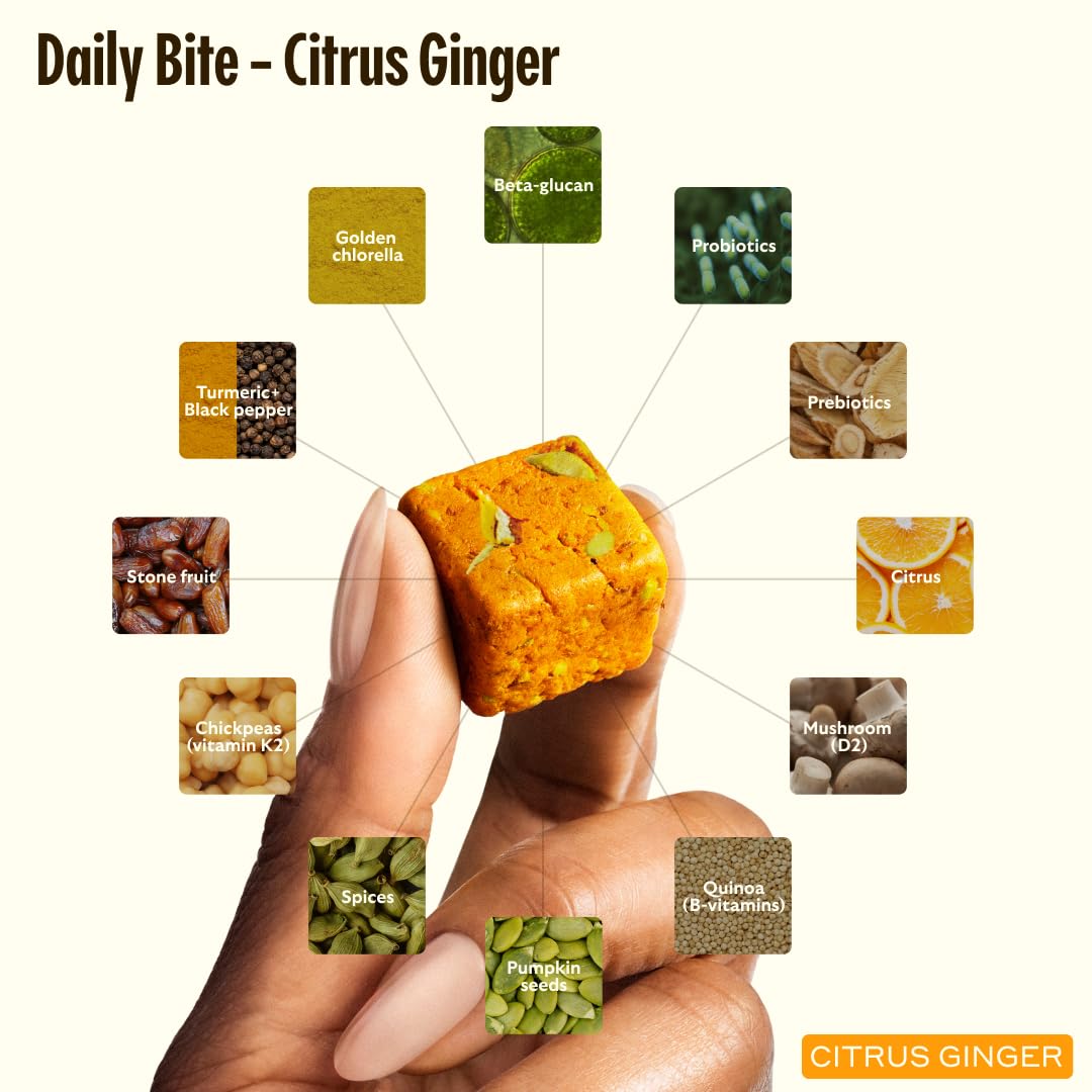 GEM Cognition Bundle - Natural Brain Health Supplement for Focus, Memory, Stress Support & Relaxation | with B-Vitamins, Magnesium, Turmeric & Adaptogens | Plant-Based Whole Food Vitamins, Vegan