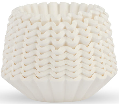 Tupkee Large Coffee Filters 12 Cup - (500 Count) 9.75" x 4.25" Tall Walled Premium Coffee Filter to Prevent Messy Ground Overflow - Compatible with Bunn Commercial & Large Home Machines - Made in USA