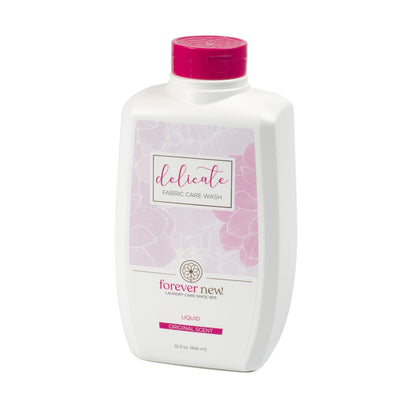 FOREVER NEW Liquid Laundry Detergent – Nontoxic Hypoallergenic Laundry Soap, Safe for Colors & Sensitive Skin - Essential Laundry Supplies, Delicate Fabric Care Wash (Original Scent, 32 fl. oz)