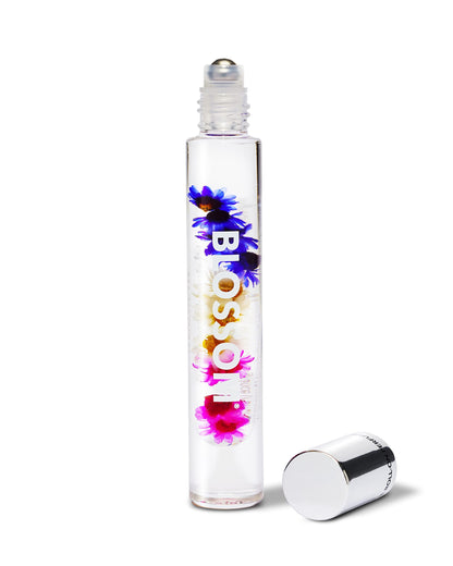 Blossom Roll on Perfume for Women Alcohol Free Rollerball Perfume Oil with Essential Oils, Infused with Real Flowers, Made in USA, 0.20oz (Jasmine, Tulips, Oibanum, Pink Pepper), Honey Jasmine