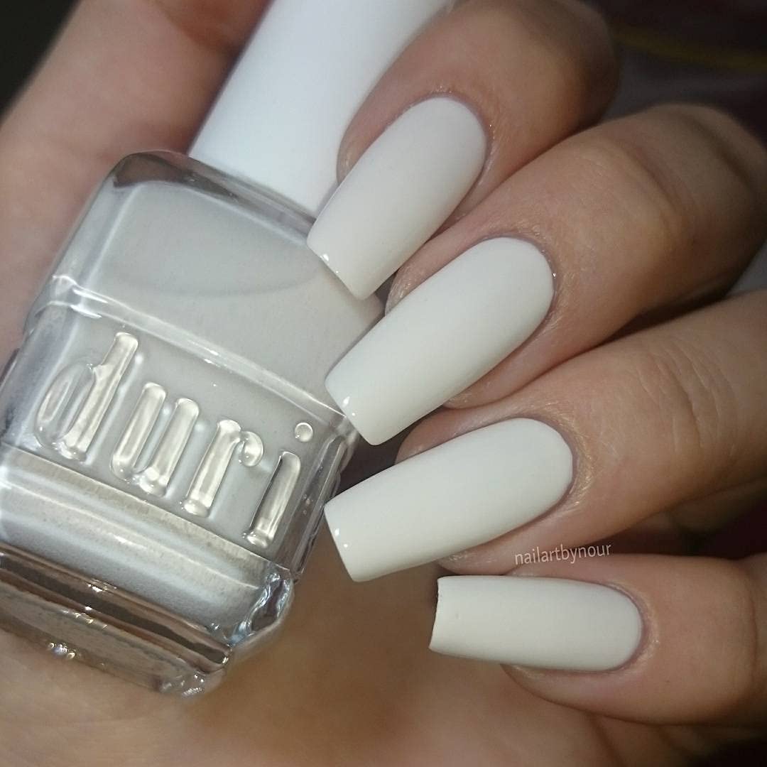 duri Nail Polish, 675 London Calling, Off White, Full Coverage, Glossy Finish, Fast Drying, Easy to Apply, 0.5 Fl Oz