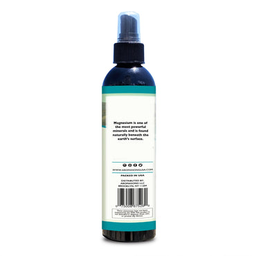 Aromasong Magnesium Spray - Extra Strength (23mg in Each Spritz) 8 Oz Refill Bottle, Natural and Pure Magnesium Oil Spray - Made in The USA - for Leg Discomfort and Promotes a Calm Sleep