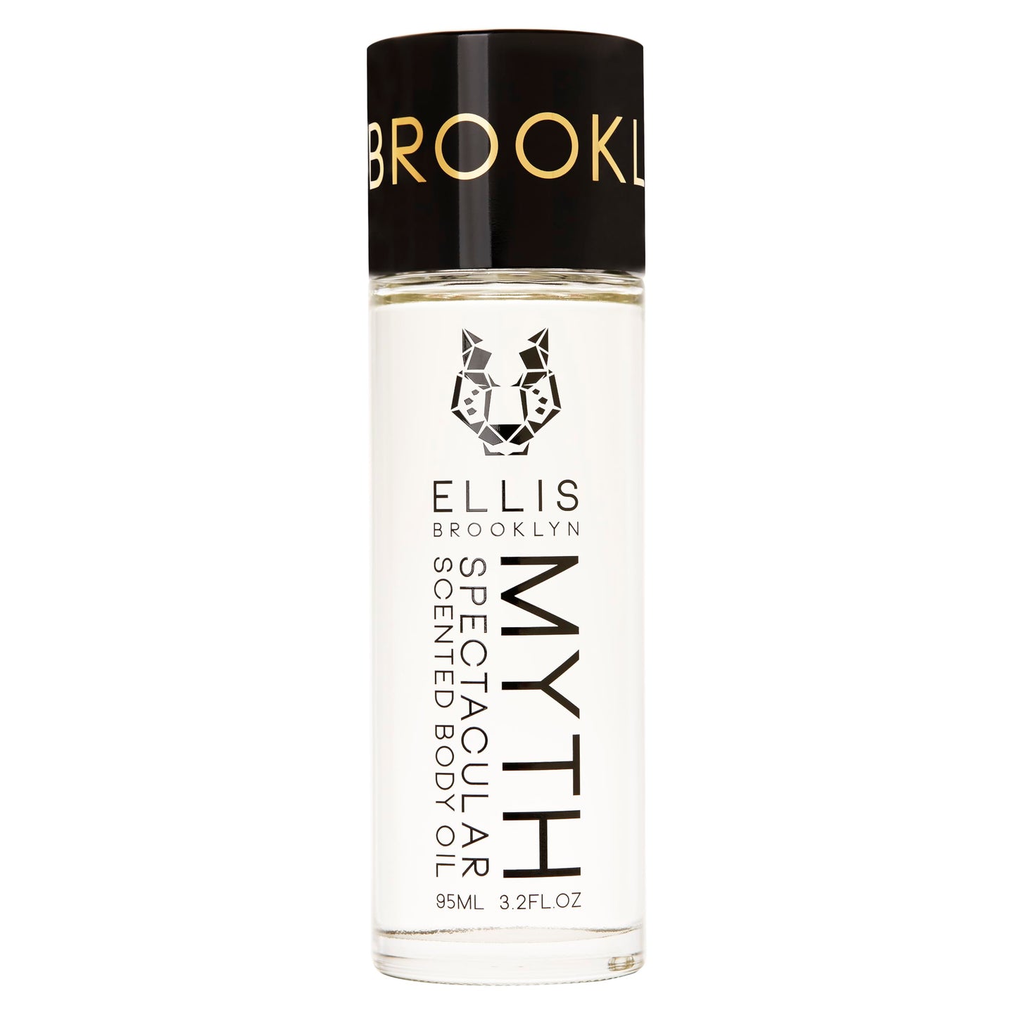 Ellis Brooklyn Myth Body Oil - Scented Body Oils for Women, Fragrance Body Oil for Women, Bergamot & Jasmine, Cedarwood Musk Oil, 3.2 Fl Oz