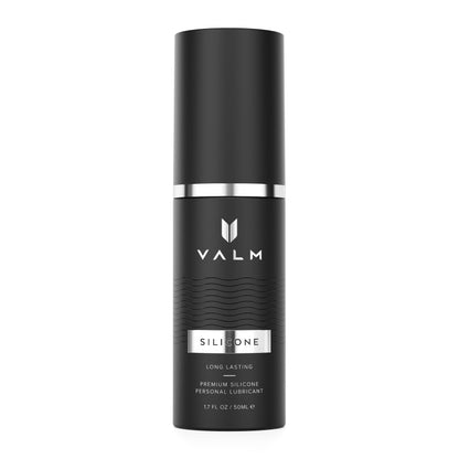 Valm Silicone Lube, Long Lasting, Silicone-Based Personal Lubricant for Men, Women, & Couples, 1.7 Fl Oz