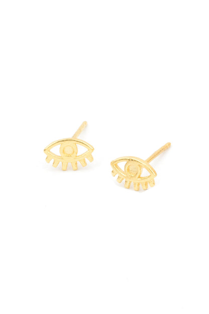 Evil Eye Studs, Nickel Free and Made in America