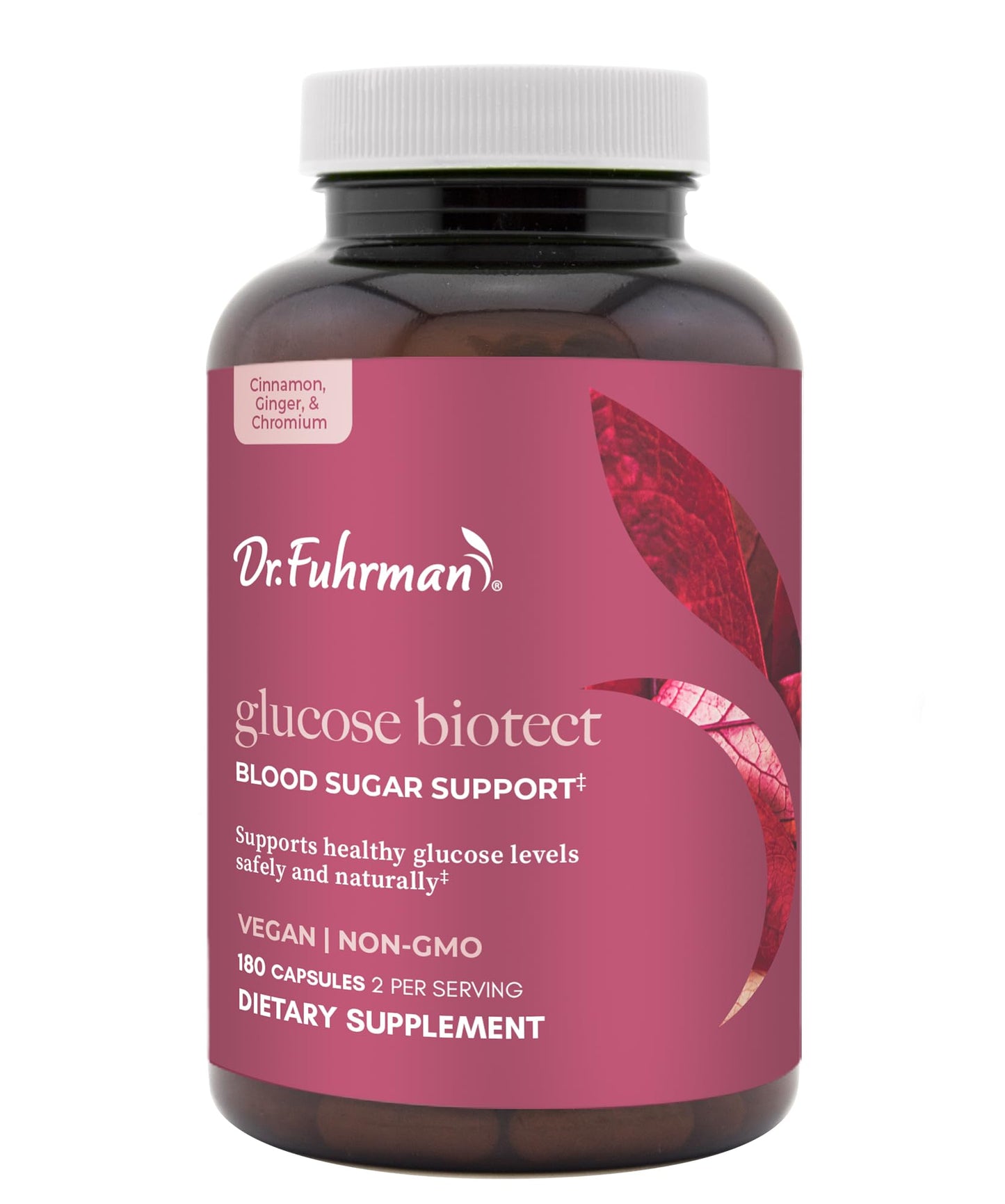 Dr. Fuhrman Glucose Biotect Natural Blood Sugar Support 180 Capsules