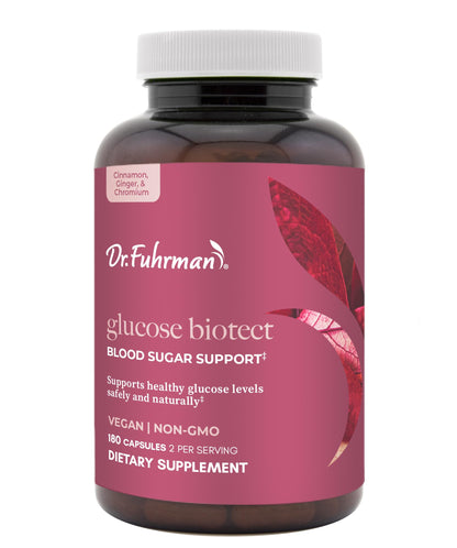 Dr. Fuhrman Glucose Biotect Natural Blood Sugar Support 180 Capsules