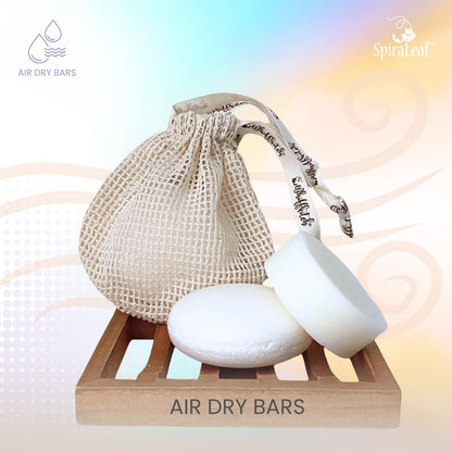 SPIRALEAF Solid Shampoo Bar & Conditioner Bar Set, ORANGE ZEST Limited Ingredients, Concentrated Formula, Fragrance-Free, Dye-Free, Premium Hair Care and Shave Bars