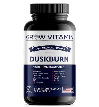 grow vitamin Sleep Supplement (90 Capsules) - Nootropic Infused Comprehensive Sleep & Recovery Supplement - GABA, Melatonin, Valerian Root, Magnesium, L-Theanine, Sensoril, Ashwagandha