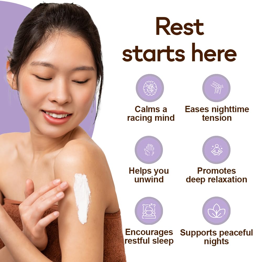 Rooted In Rest Magnesium Lotion for Sleep – Science Backed Sleep Aid – 2X More Magnesium Chloride – Fast, Effective Relaxation with Lavender, Passion Flower & Chamomile - Made in USA – 4 oz