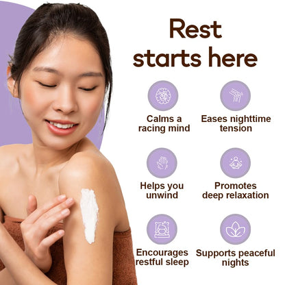 Rooted In Rest Magnesium Lotion for Sleep – Science Backed Sleep Aid – 2X More Magnesium Chloride – Fast, Effective Relaxation with Lavender, Passion Flower & Chamomile - Made in USA – 4 oz