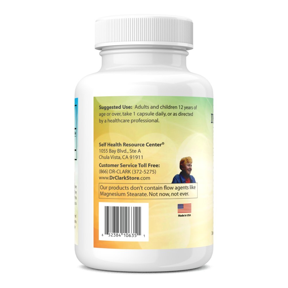 Dr Clark Store Rose HIPS Supplement, 500 MG, 100 Gelatin Capsules