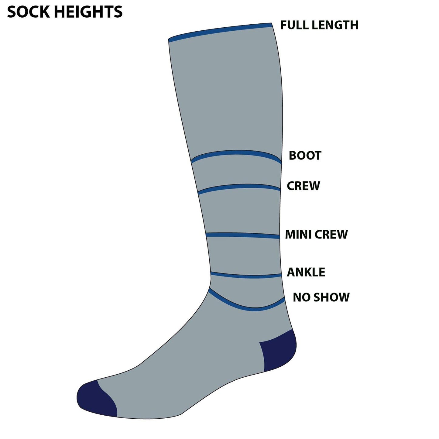 USA Made - Crew Socks - Micro Weight Liner - Hiking Socks - Merino Wool - Mountain Heritage
