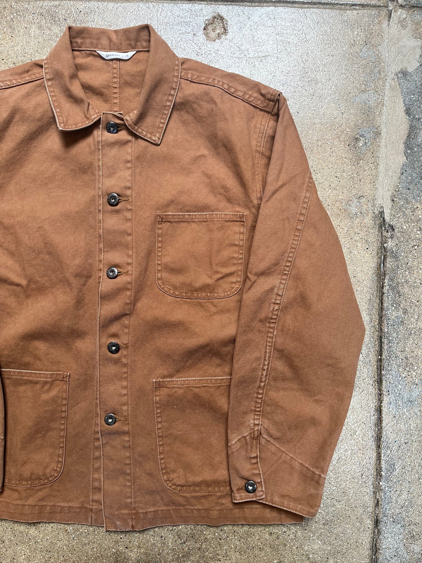 Chore Jacket Rust Stonewashed