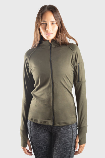 Full HEATR® SoftTECH™ Jacket - Olive