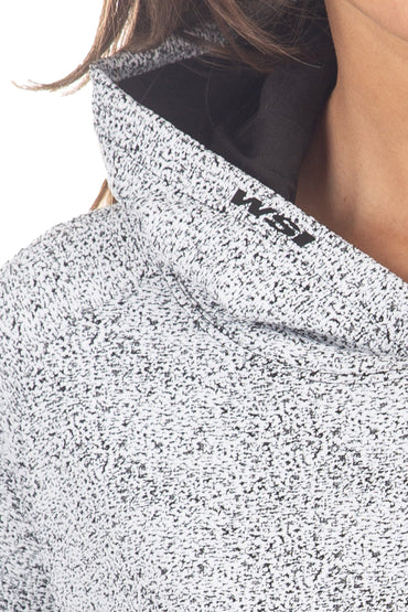 White Frost Long Sleeve Hoodie