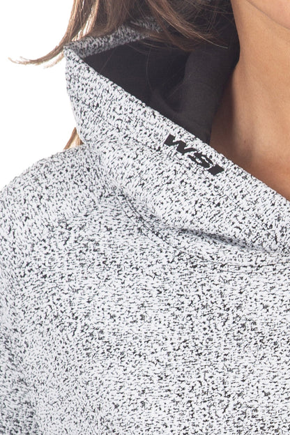 White Frost Long Sleeve Hoodie