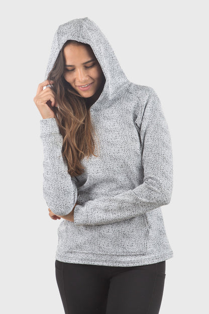 White Frost Long Sleeve Hoodie