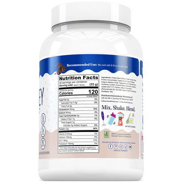 Vitauthority Whey Protein Powder for Women Whey Isolate Probiotics & Enzymes Supports Digestion, Nutrient Absorption & Energy Post-Workout & Daily Nutrition Chocolate Flavored 30 Servings