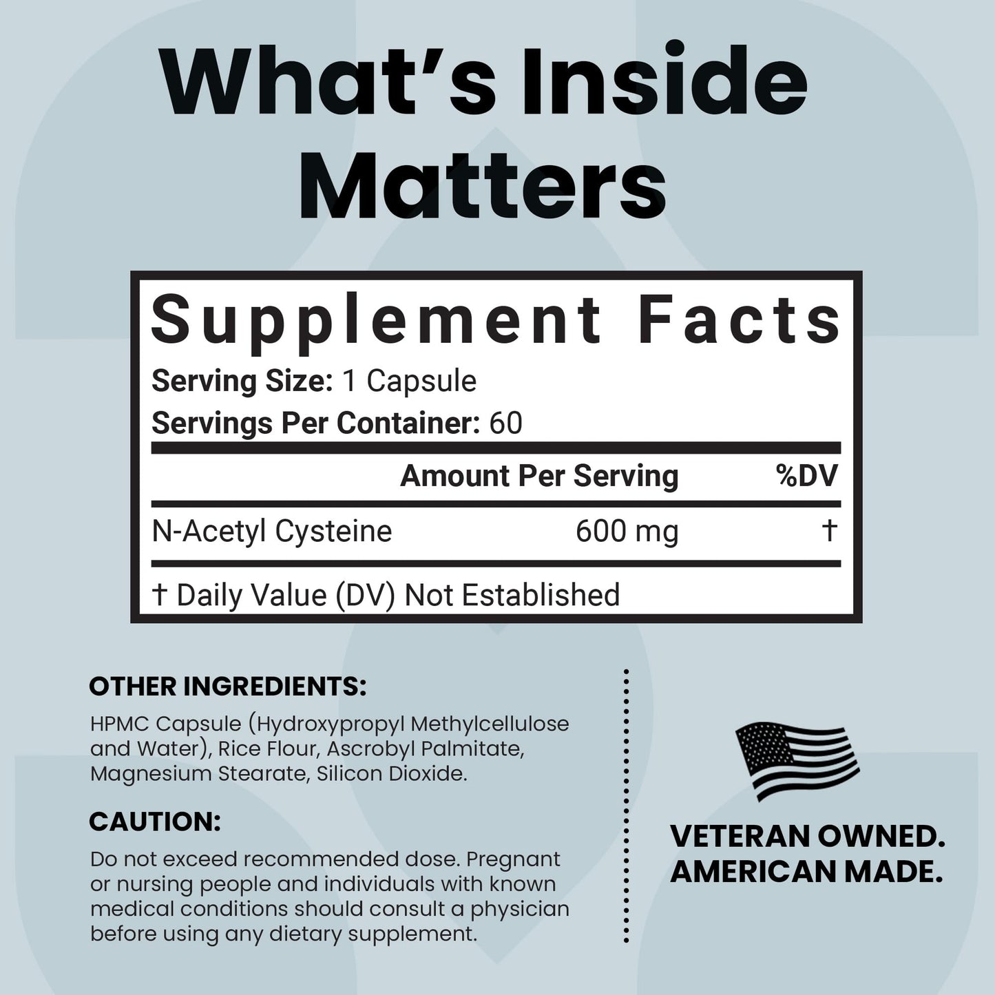 Luma Nutrition NAC 600 mg Capsules - NAC Supplement N-Acetyl Cysteine for Antioxidant, Respiratory & Cellular Support - Supports Immune Function, Exercise Recovery - GMP and Made in USA