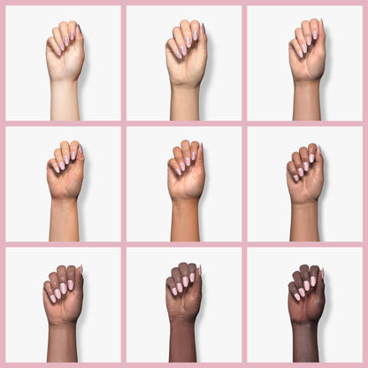 duri Nail Polish, 309 Iced Roses, French Manicure, Semi-Sheer Coverage, Glossy Finish, Quick Drying, Lasting, 0.45 Fl Oz