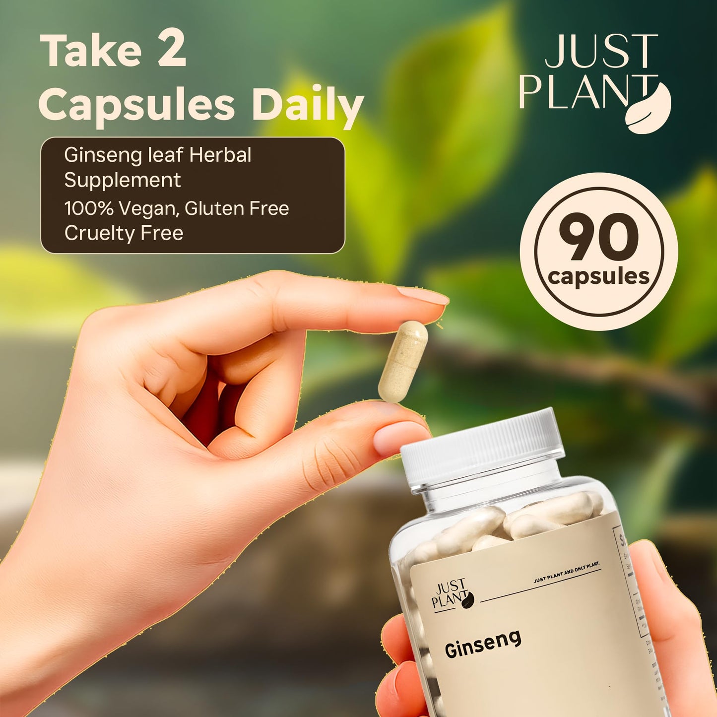 Just Plant Ginseng Root Extract