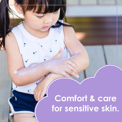 TruKid Lavender Cream - Sensitive Skin Baby Lotion for Newborns, Babies & Toddlers, All Natural Ingredient Skin Care for Kids Enriched with Shea Butter, Cocoa, Grape Seed Oil & Vitamin E, 3.4oz