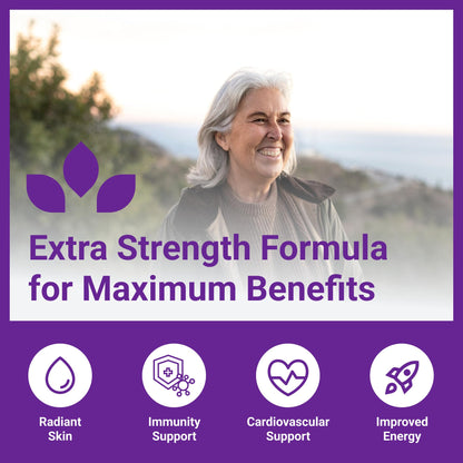 Luma Nutrition High Purity Resveratrol Supplement - 98% Trans-Resveratrol - Antioxidant - Resveratrol Capsules - Vegan & Gluten-Free - 60 Capsules