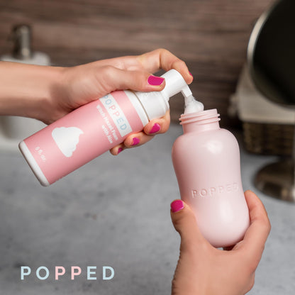 POPPED Witch Hazel Foam with Aloe | Perineal Healing Foam for Postpartum Care | Relieves Pain, Hemorrhoids, and Swelling After Birth | Postpartum Essential (5 fl oz)