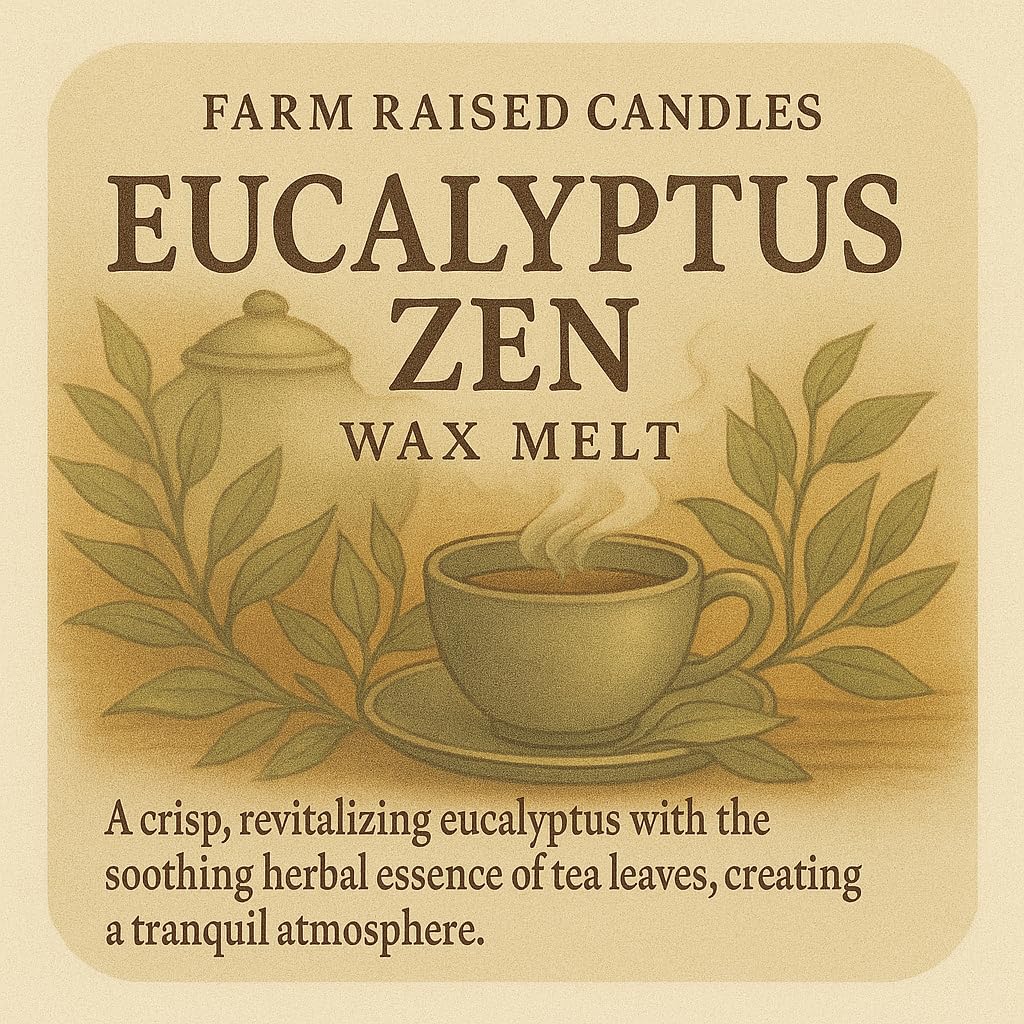 Farm Raised Candles Resort Soy Wax Melts Variety Pack – 5 Scents (16 oz Total) – Phthalate-Free, Made in USA – Includes Cashmere, Eucalyptus Zen, White Tea & Sage, Cactus, and Resort