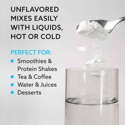 AMPLICELL Multi Collagen Peptides Powder – Hydrolyzed Protein Supplement with Type 1 & 3 – Grass Fed, Unflavored, Keto & Paleo Friendly – Hair, Skin, Nails, Joints for Women & Men – 41 Servings