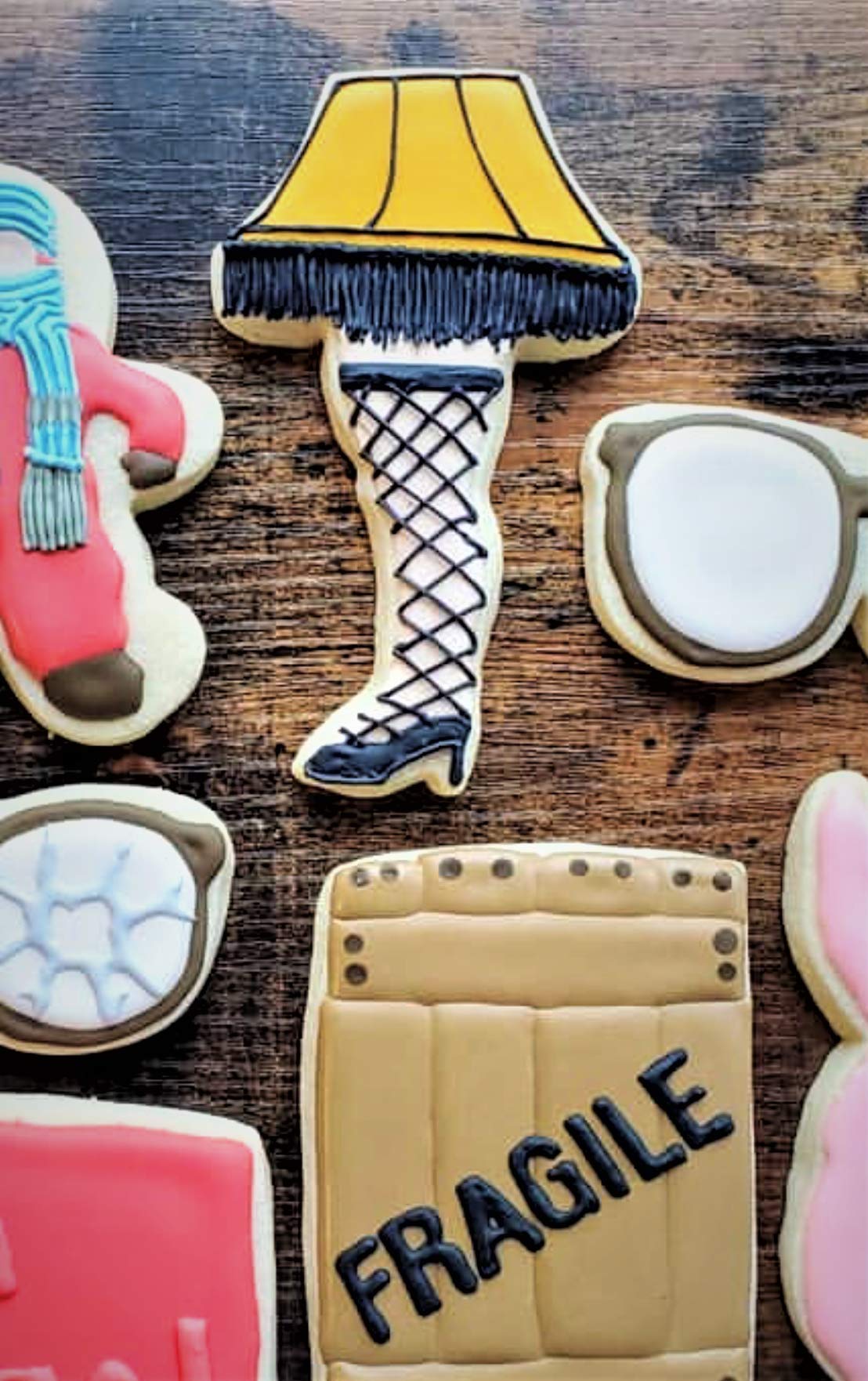 Christmas Leg Lamp Cookie Cutter, 4.5" Made in USA by Ann Clark