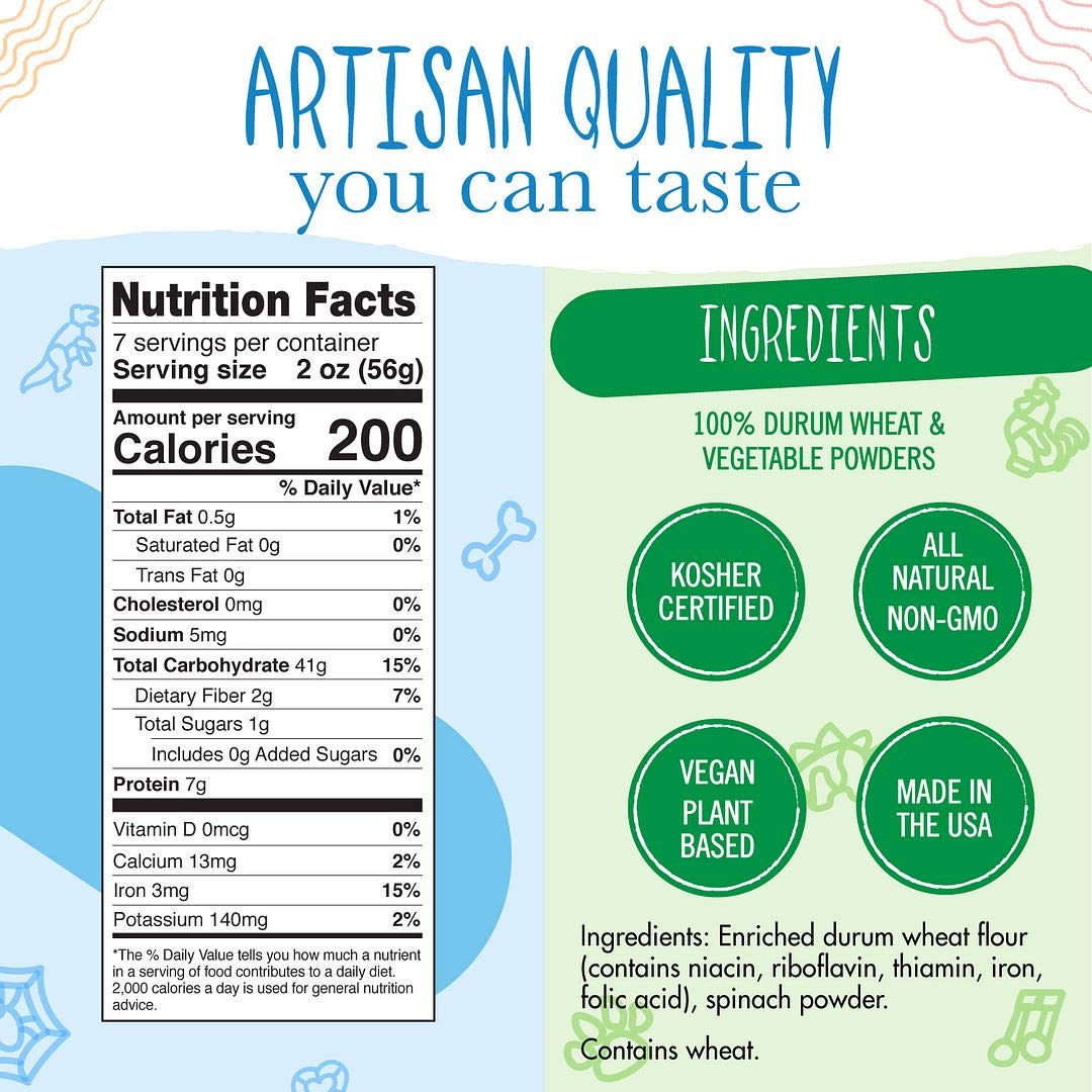 Pastabilities Fun Shaped Pasta for Kids - Christmas - Snowman and Snowflake Holiday Theme, Non-GMO Natural Wheat and Vegetable Pasta, All-Natural, Kosher Certified, Made in the USA, (4 Pack, 14 Oz)