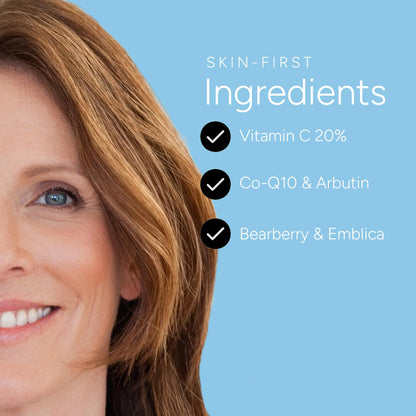 Rachel Moayer Luxe Vitamin C 20% Serum - Brightening Skin Corrector, Dark Spot Remover for Face, Anti-Aging, Vitamin C Brightening Serum