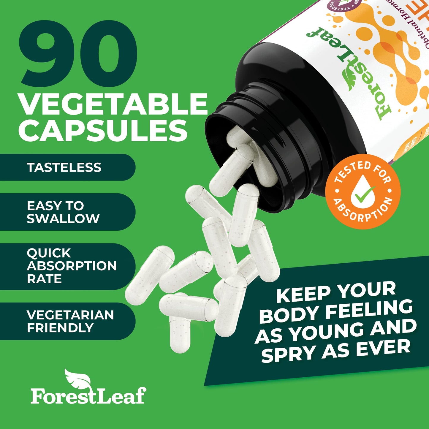 DHEA 100mg | DHEA Supplement for Women | DHEA Supplement for Men | Pure High Strength Micronized Dehydroepiandrosterone | Supports Energy, Hormone Balance, Anti-Aging, Mood | 90 Caps (3-Month Supply)