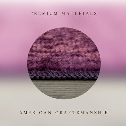 Maples Rugs Pelham Transitional Area Rugs - Made in USA - Washable, Non Slip, Indoor Carpet for Entryway, Foyer, Kitchen, and Bathroom, 1'8 x 2'10, Wineberry