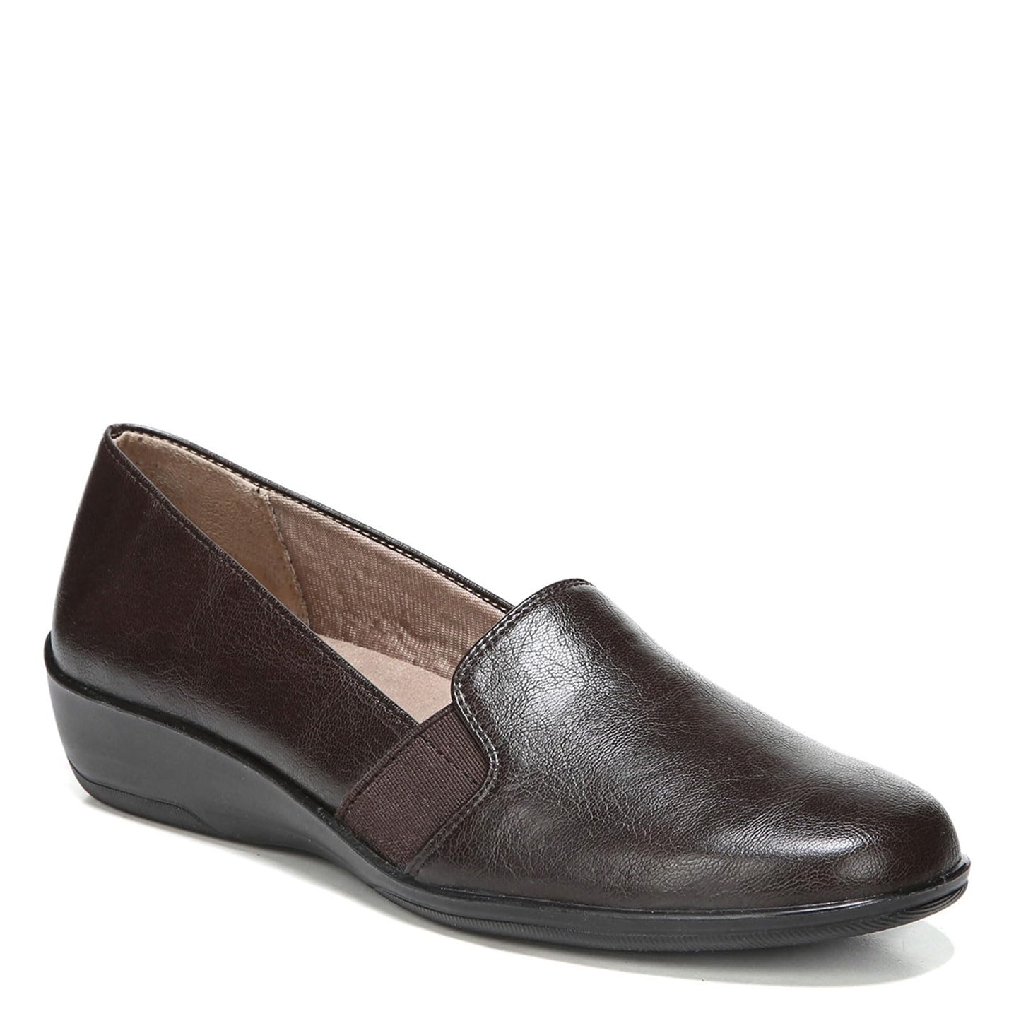 LifeStride Women's Isabelle Flat, Dark Chocolate, 8 W US