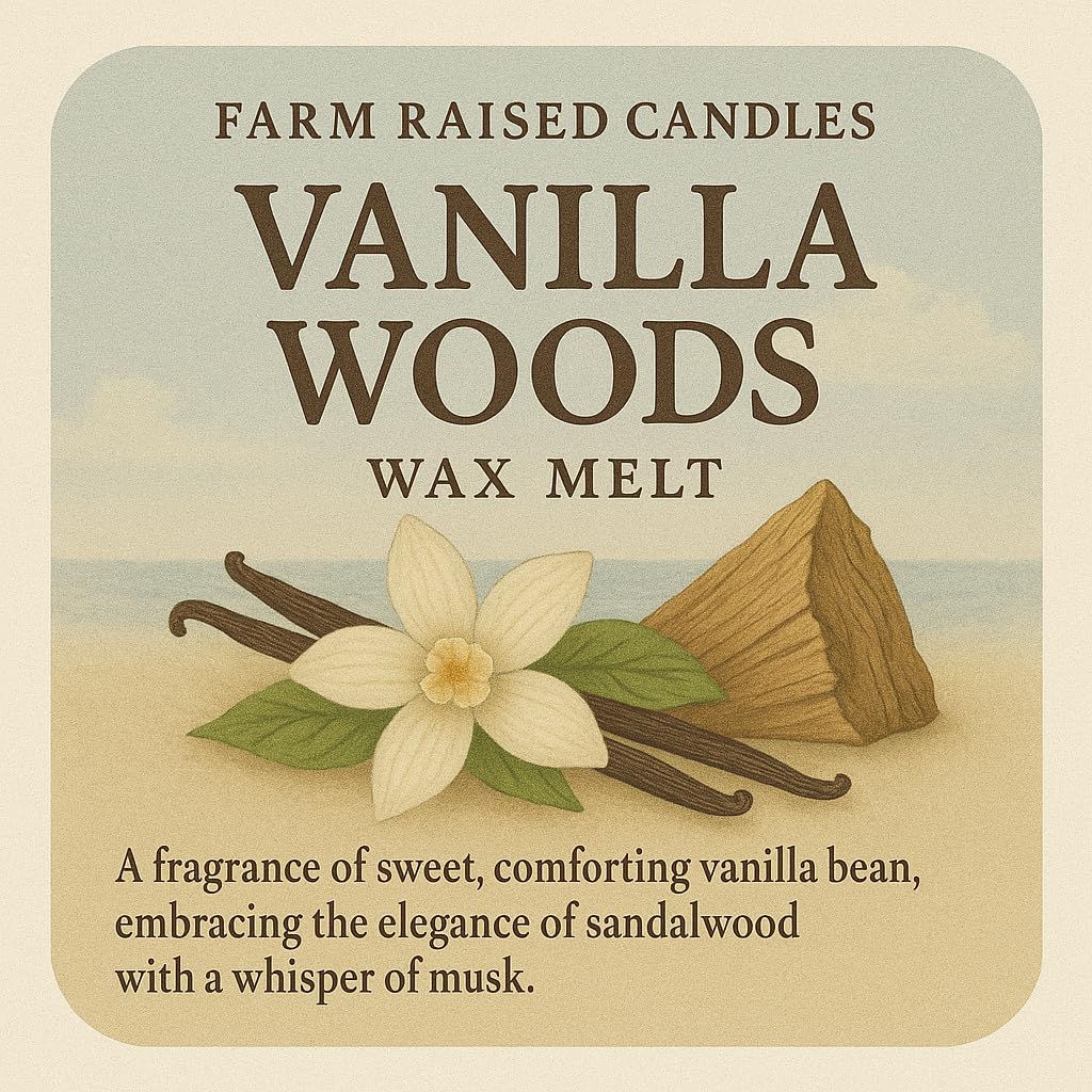 Spring Soy Wax Melts - Made in America - Designer Variety 5 Pack - 16 Ounces - Lakeside, Vanilla Woods, Driftwood, Blue Waters, Wine Cellar - Hand Poured, Pet Safe, Phthalate-Free, USA Made
