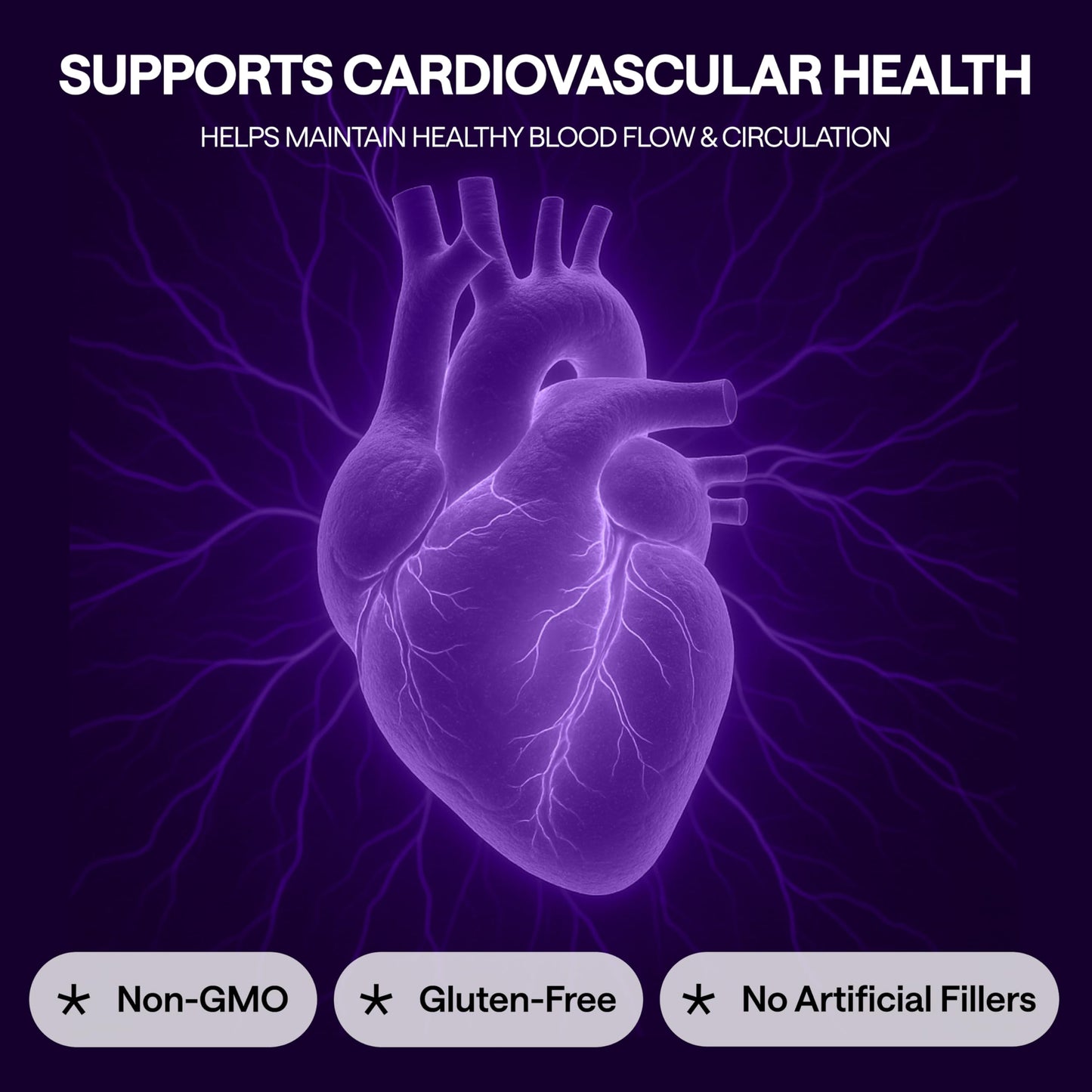 Resveratrol Supplement 500mg – 98% Trans Resveratrol 1000mg Organic Complex – NAD Resveratrol Antioxidants & Anti Aging Supplement for Heart Health, Memory Lift, Wellness Formula, Healthy Cell Support