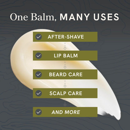 Beef Tallow Balm for Men | Face & Body | Men’s Beef Tallow for Skin Health & Barrier Support | Unscented | Moisturizing Face, Body & Hands Balm with Organic Beeswax | Grass-Fed & Cruelty-Free | 2 oz