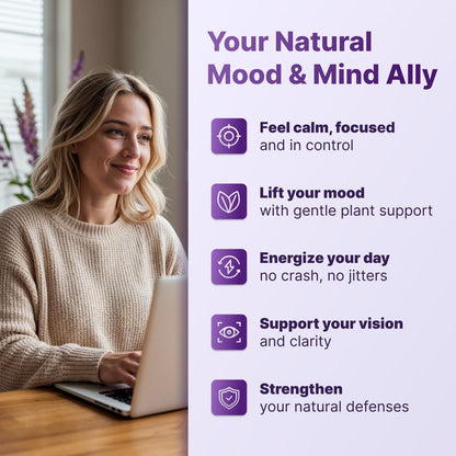 Saffron Supplements - 100% Pure Saffron Extract Capsules - Boost Energy & Mood, Support Eye & Heart Health, Focus, Vision - Pure Saffron Extract 88.5 mg - Made in USA for Women & Men - 60 Capsules