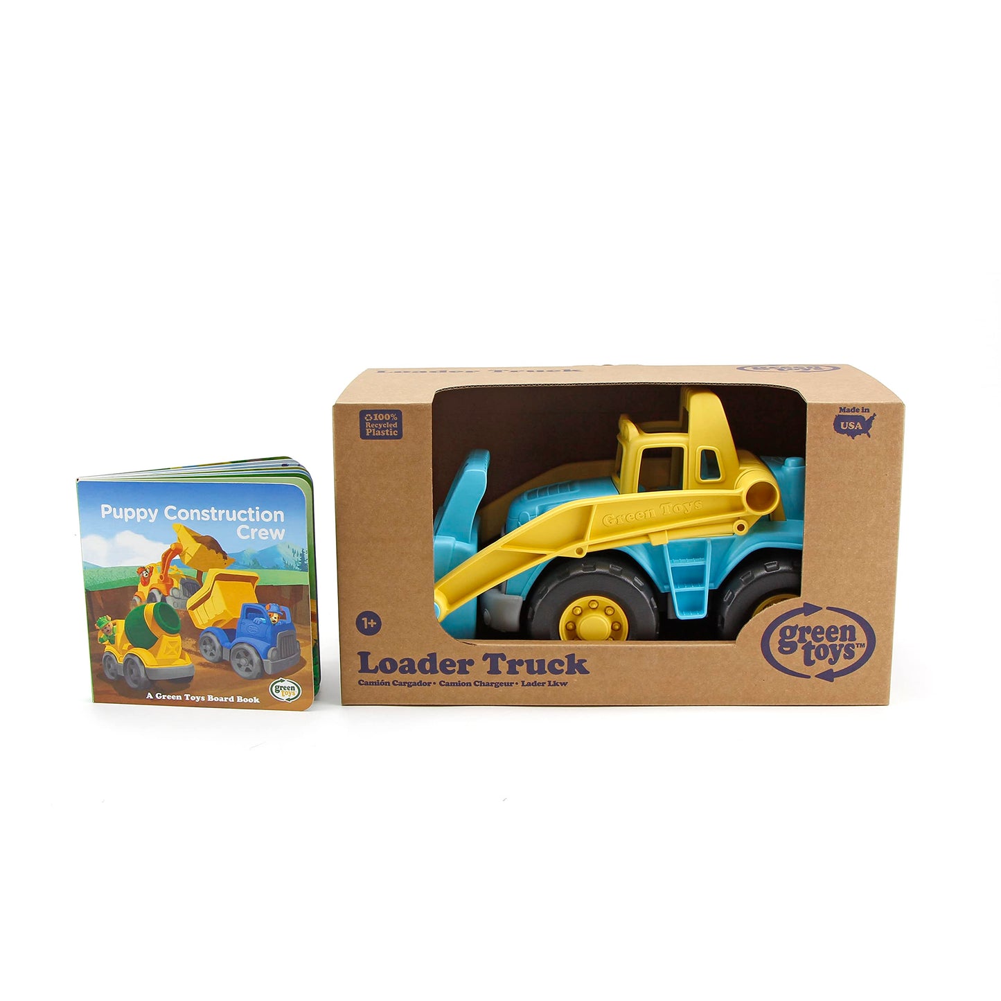 Green Toys Loader Truck and Board Book