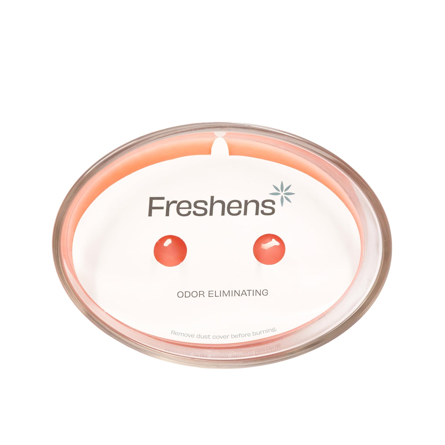 Carolina Freshens Papaya Mandarin Odor Eliminating Highly Fragranced Candle for Home Scented, Eliminates 90% of Pet, Smoke, Food and Other Smells Quickly, 2 Wick, 14 oz - Made in The USA