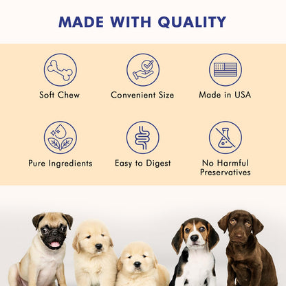 Pawfetto Advanced Lawn Support Supplement for Dogs, with Cranberry, Amino Acids, and Brewer’s Yeast, Easily Digestible, Chicken Liver Flavor, Perfect for Your Pampered Pet (70 Dog Chews)